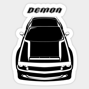 Dodge Challenger SRT Demon - Black Sticker